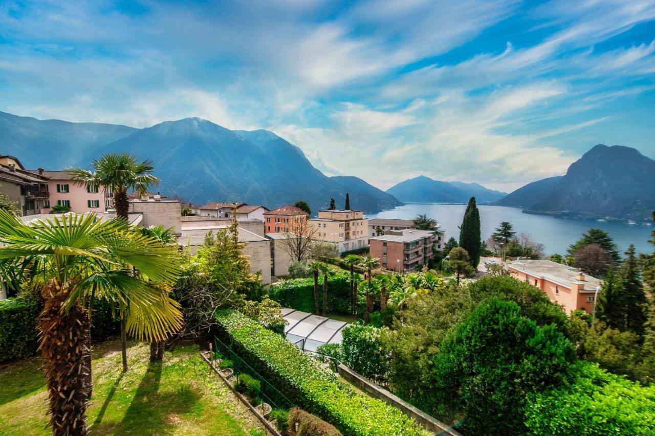 Goccia Di Lago Lake View Lugano Exteriér fotografie